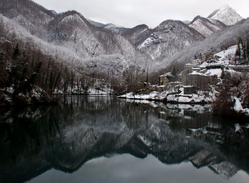 Inverno all'Isola Santa