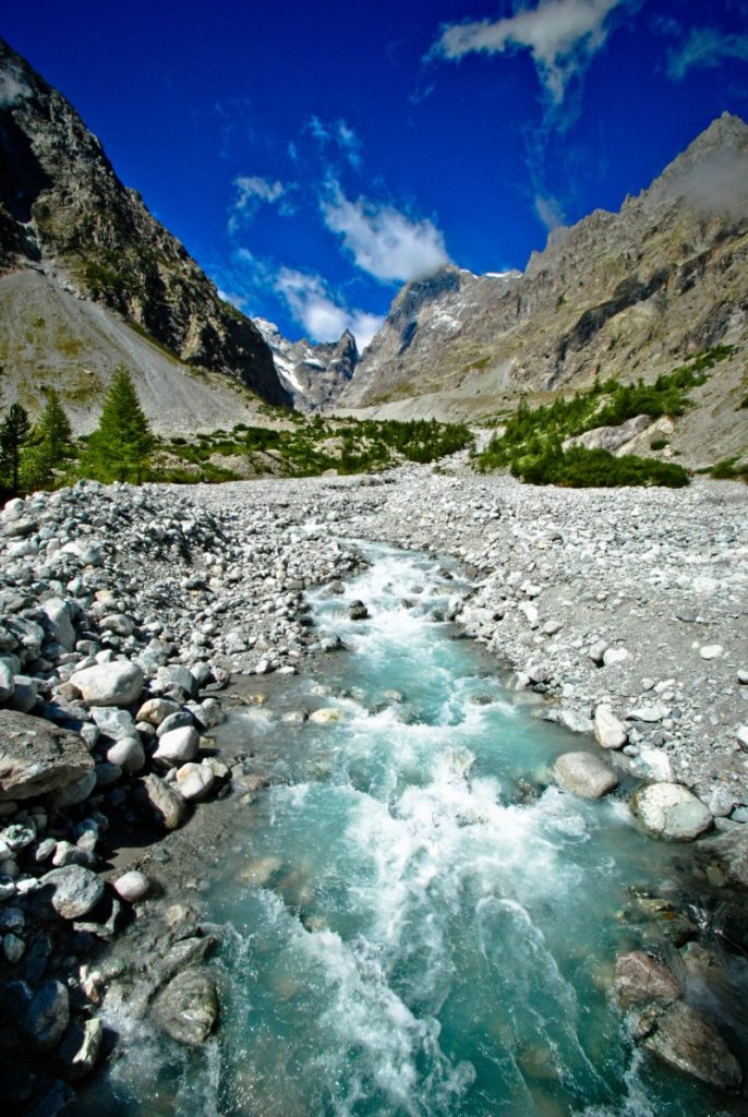 di ghiaccio in acqua