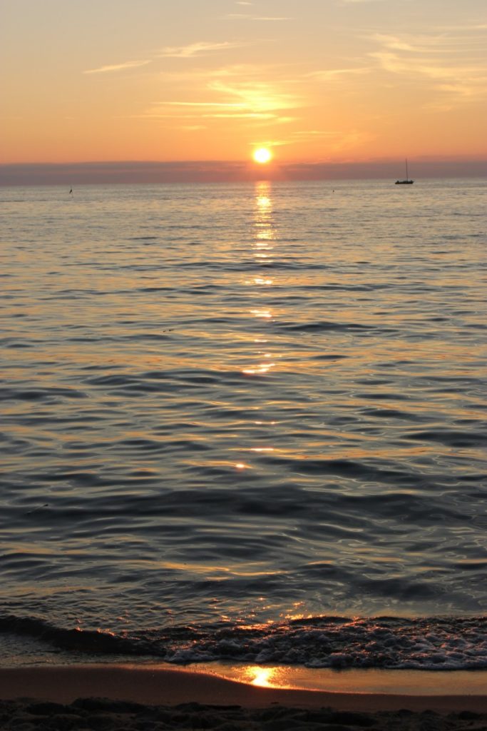 tramonto d'agosto
