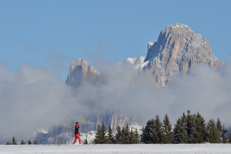 montagne tra le nuvole