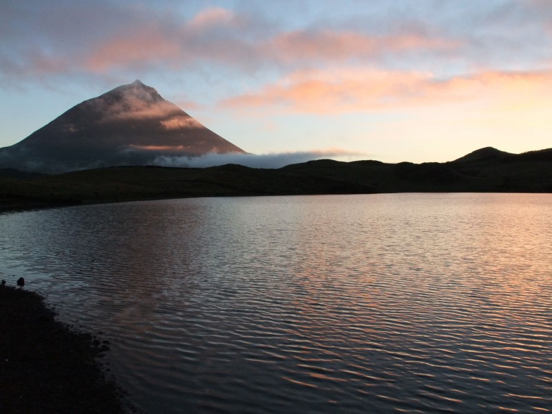 tramonto sul pico