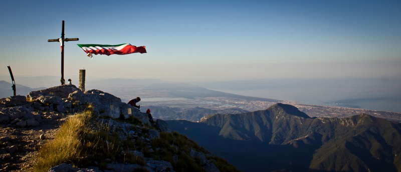 panorama dalla vetta