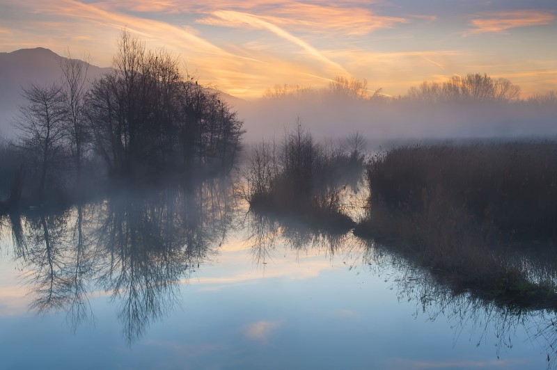 sunrise in the door