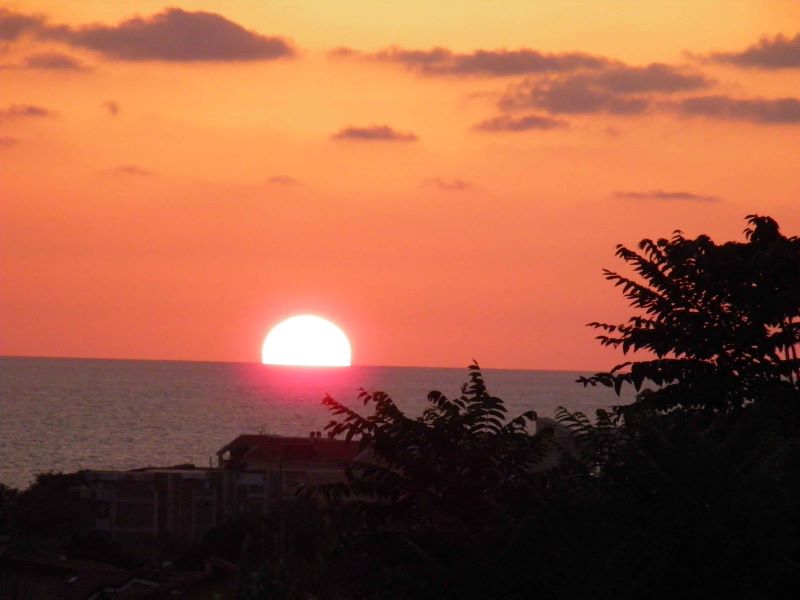 tramonto a falerna marina