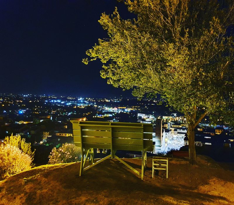 la mia città in splendida armonia con la natura