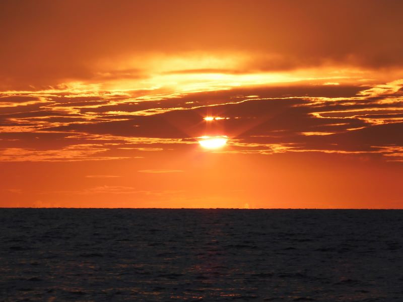 Tramonto sul Mare Toscano