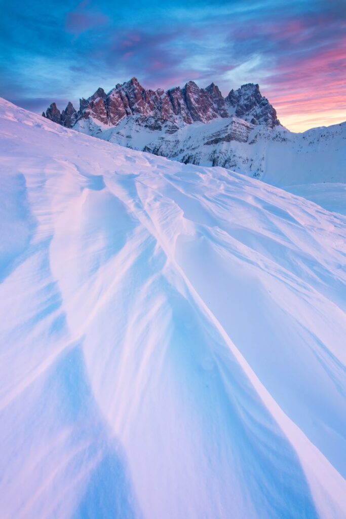 Neve scolpita